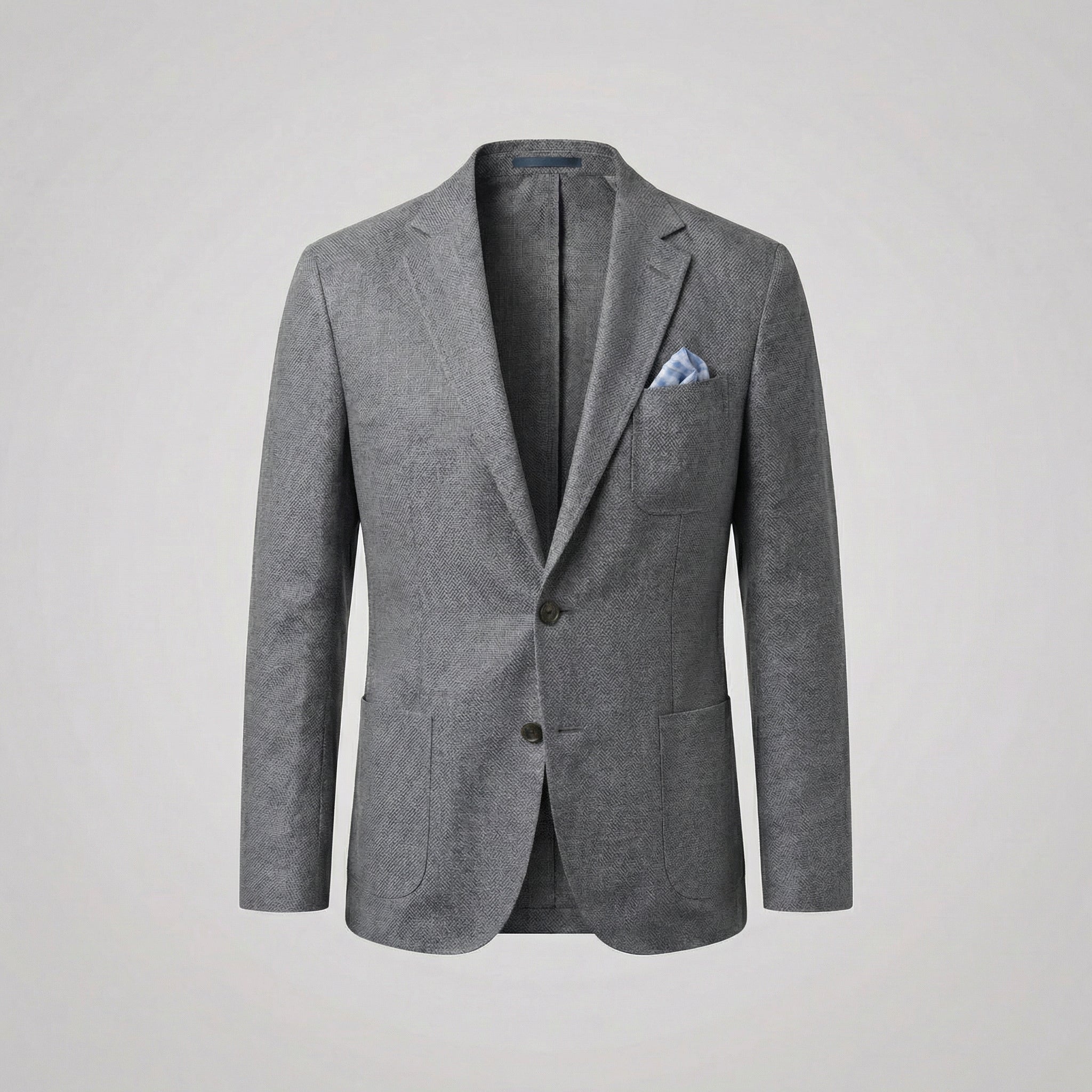 Men's Casual Linen Blazer Lightweight Unstructured Smart Jacket