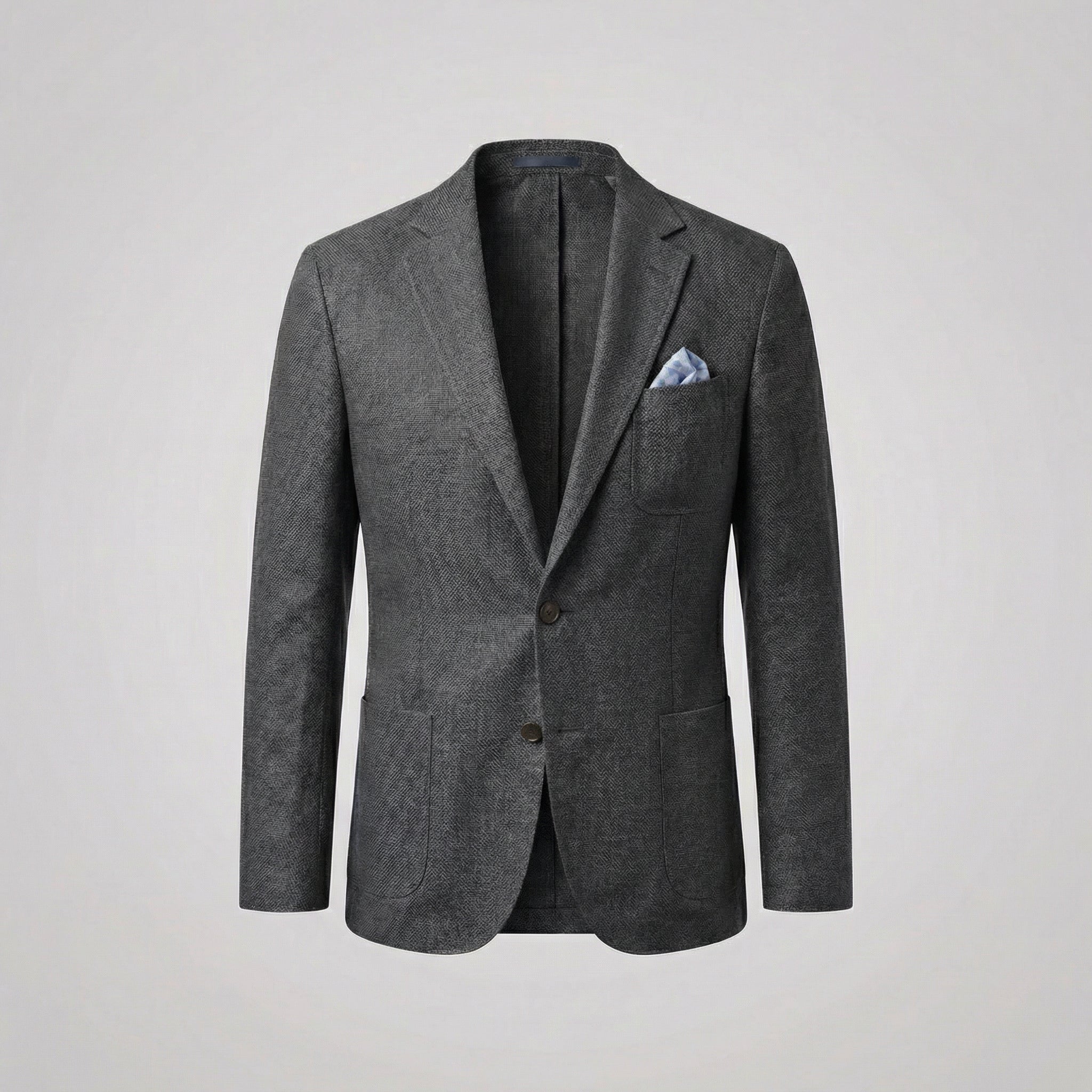 Men's Casual Linen Blazer Lightweight Unstructured Smart Jacket