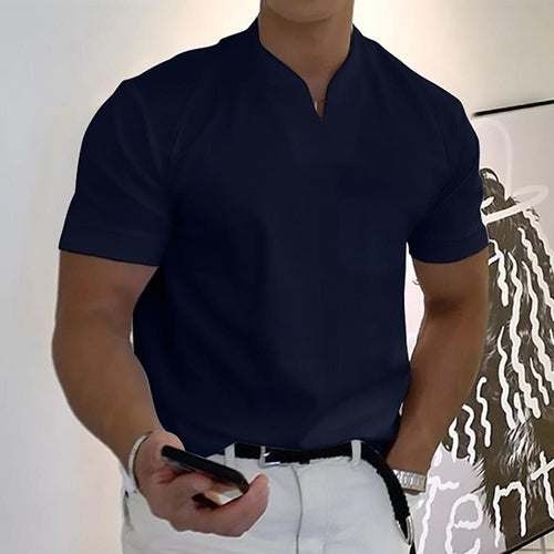 Men's Classic Polo Shirt Smart Casual Modern Fit