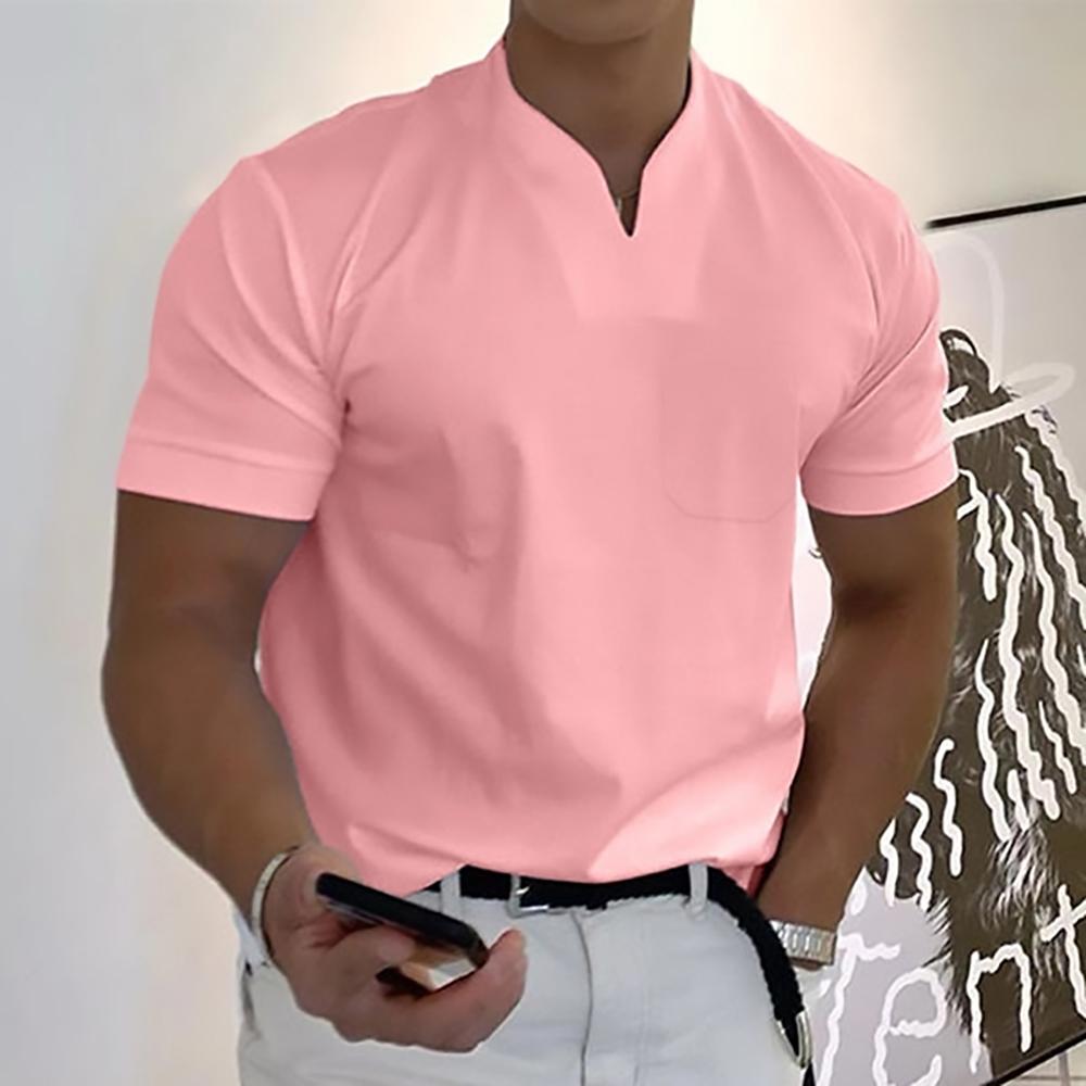 Men's Classic Polo Shirt Smart Casual Modern Fit