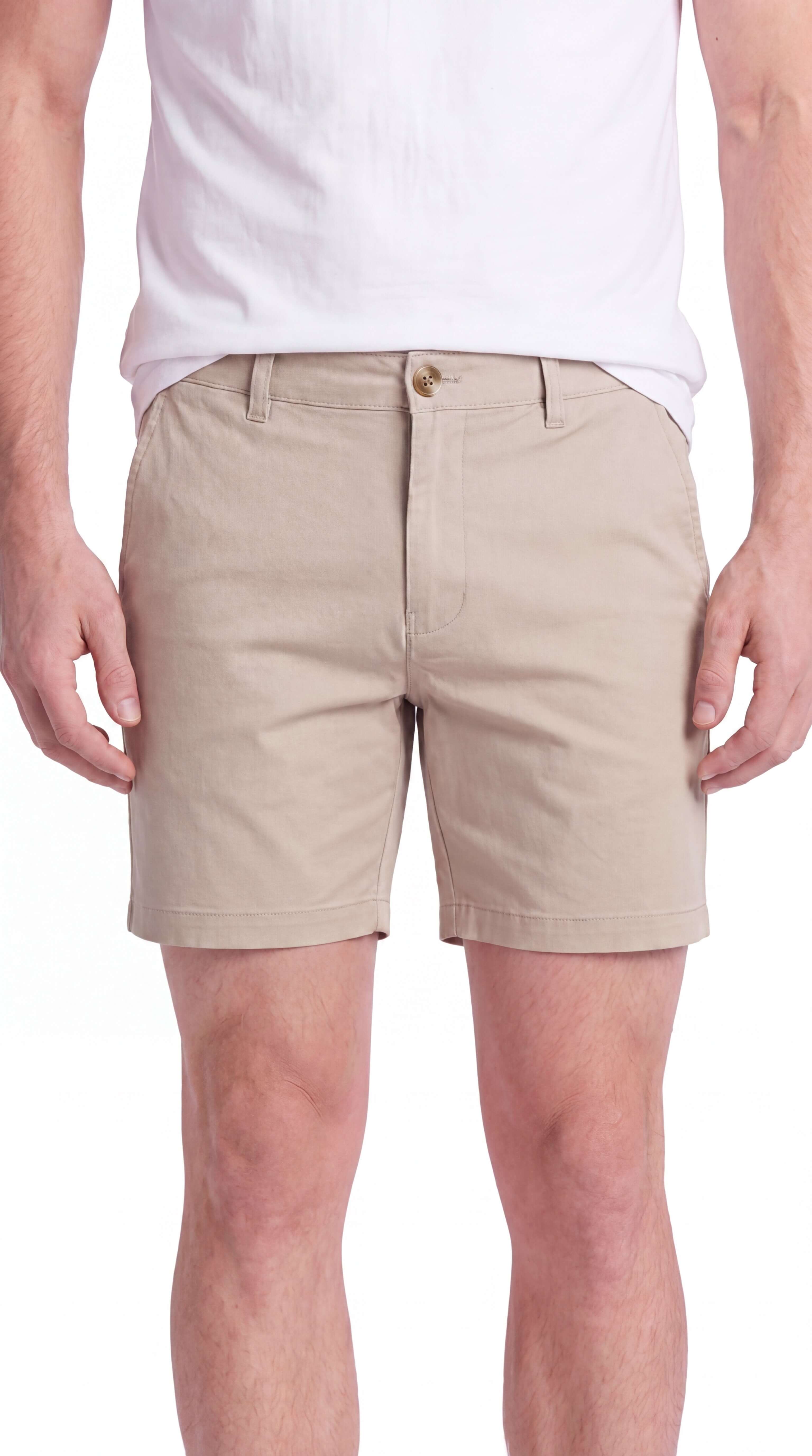 Men's Cotton Chino Pants Breathable Comfortable Casual Everyday Trousers - 1