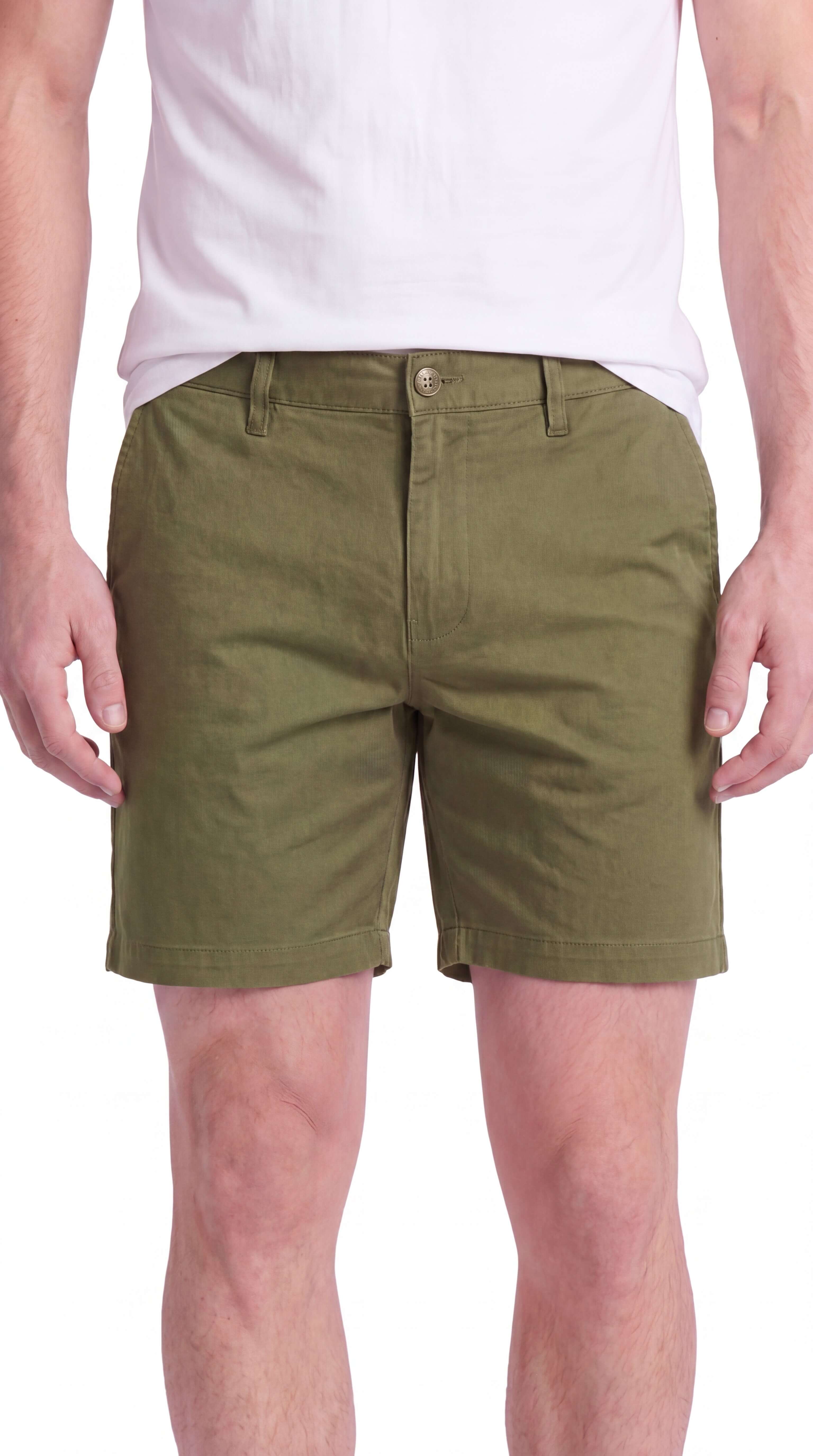 Men's Cotton Chino Pants Breathable Comfortable Casual Everyday Trousers - 5