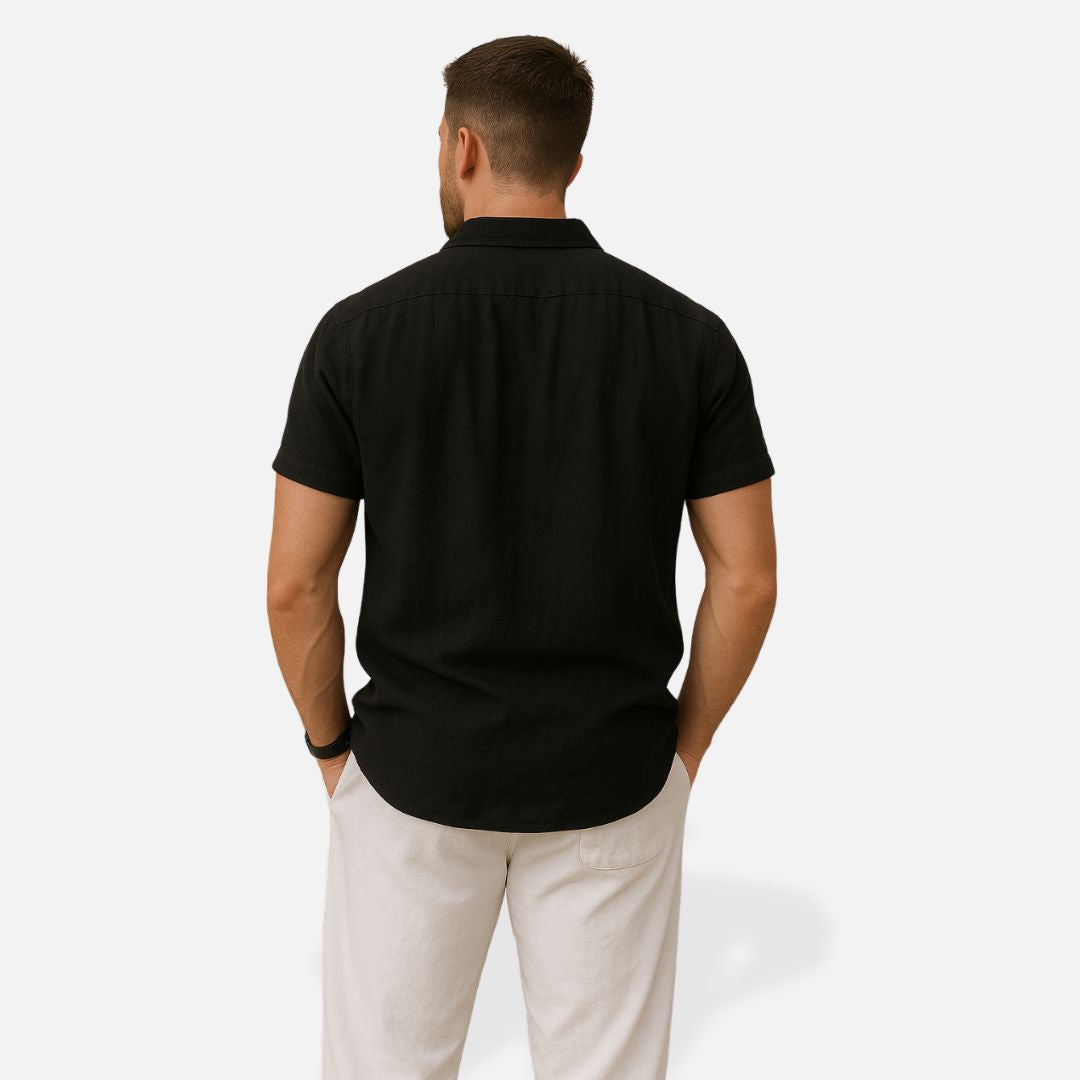 Men's Old Money Relaxed Linen Set for Summer Occasions - 6