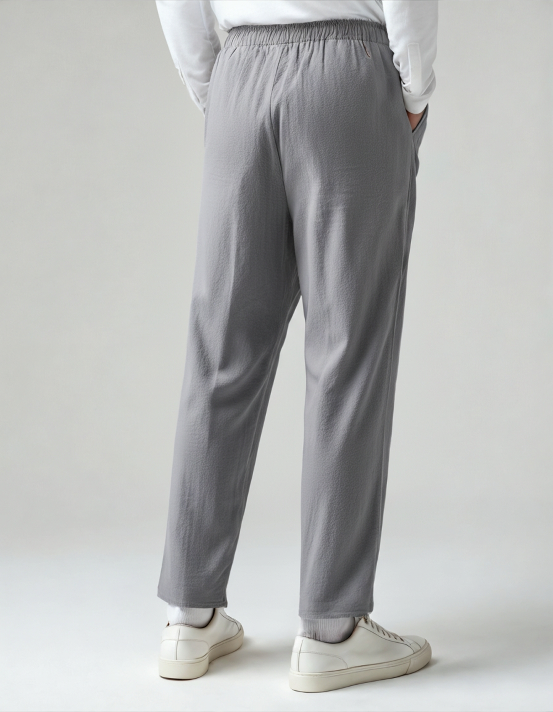 Men's Oversized Linen Pants Casual Summer Relaxed Wide Leg