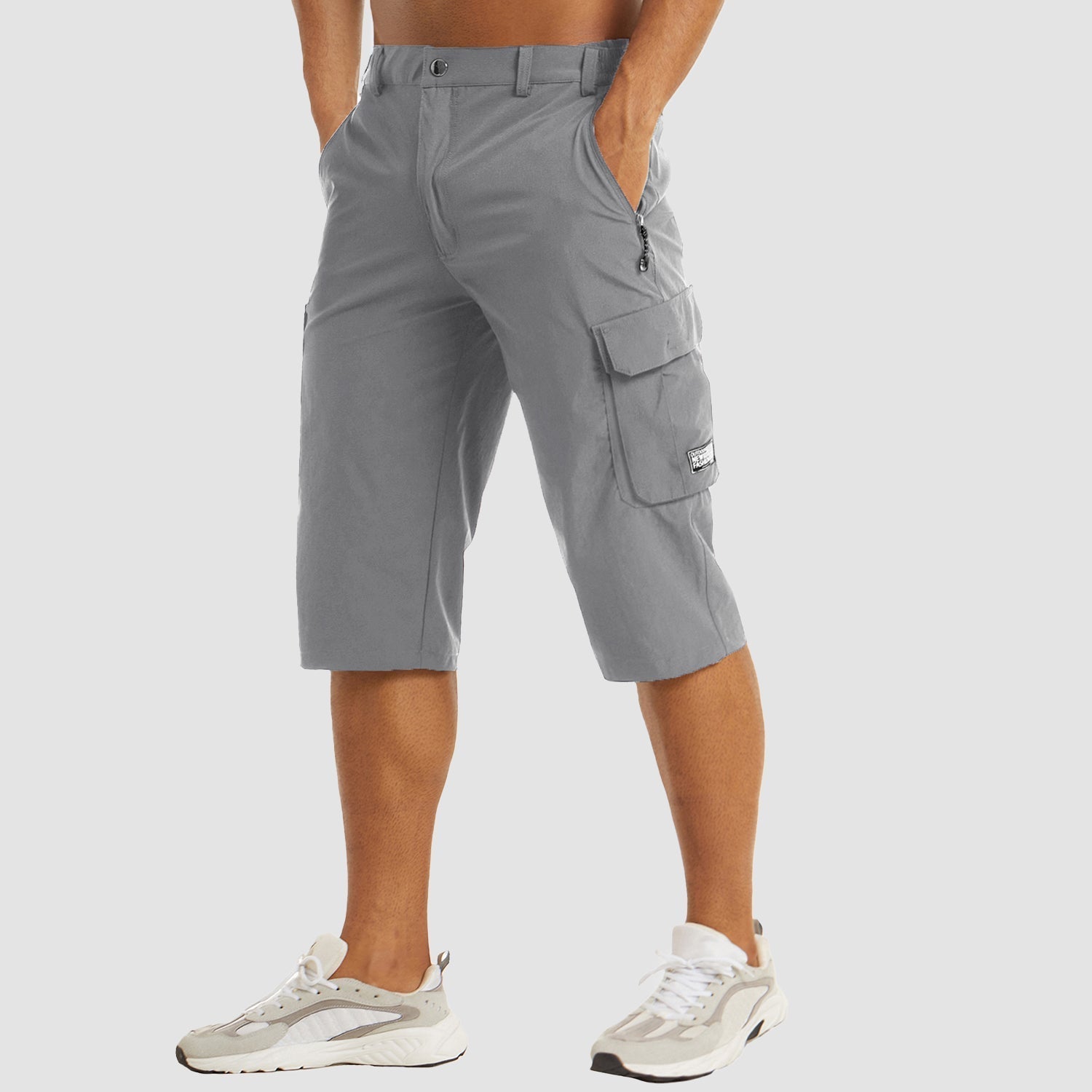 Men's Quick-Drying Multi-Pocket Cargo Shorts for Active Summer Wear