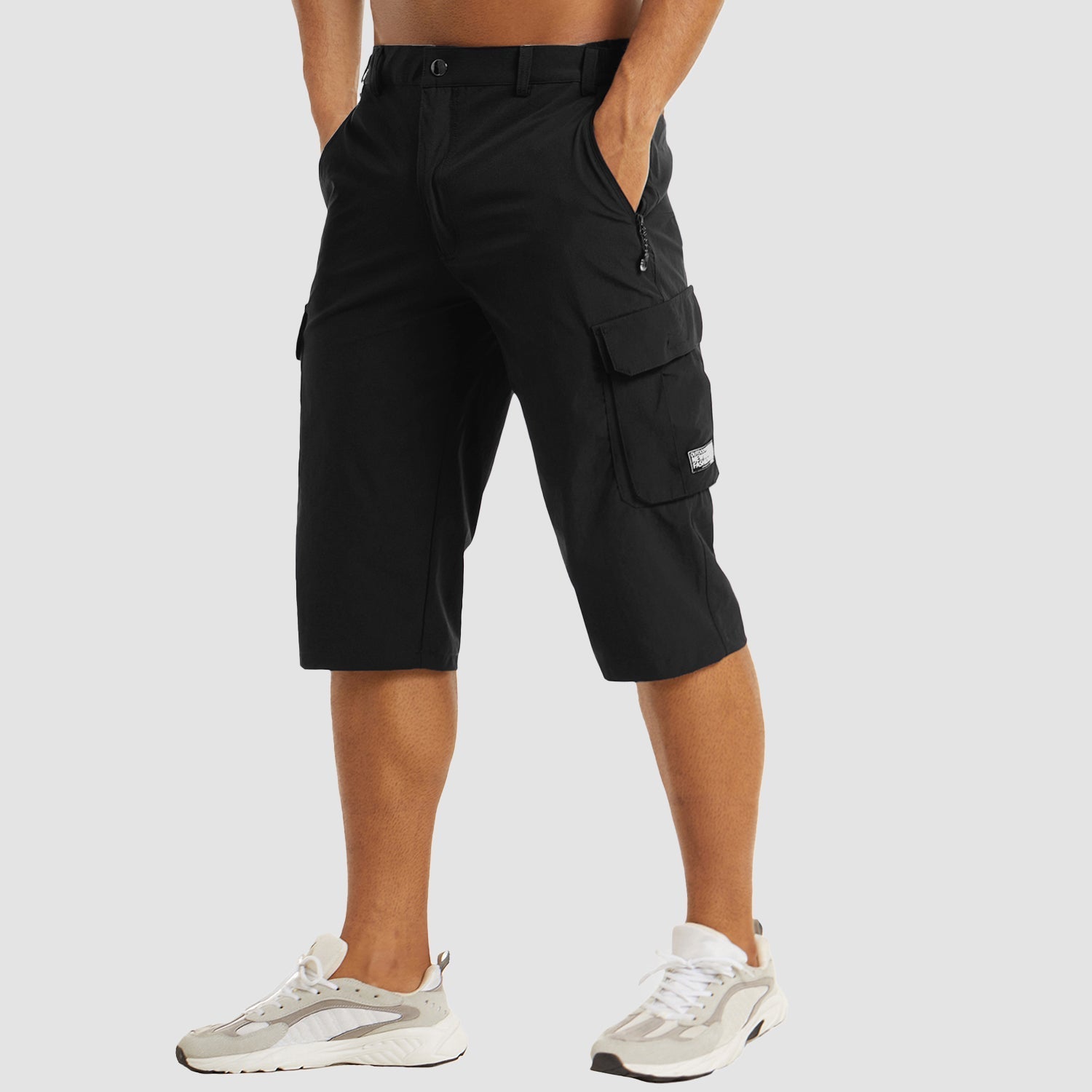 Men's Quick-Drying Multi-Pocket Cargo Shorts for Active Summer Wear