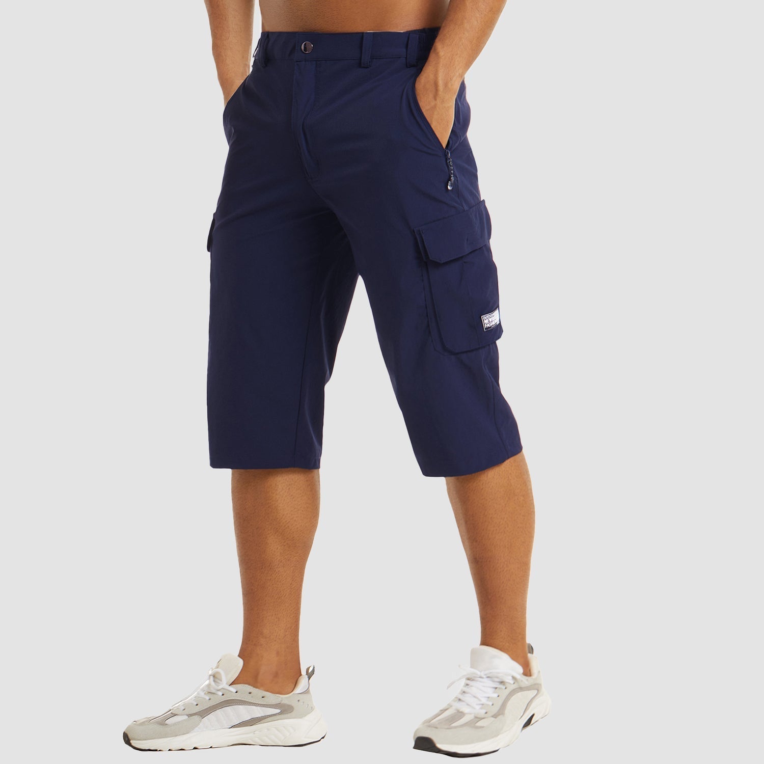 Men's Quick-Drying Multi-Pocket Cargo Shorts for Active Summer Wear