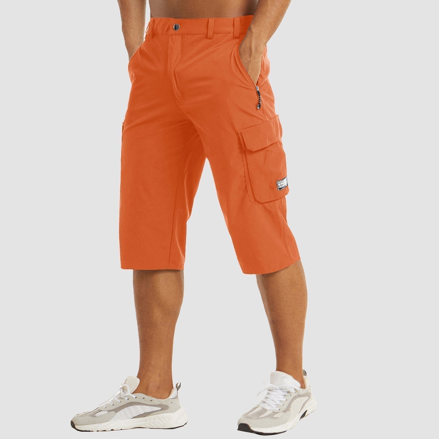 Men's Quick-Drying Multi-Pocket Cargo Shorts for Active Summer Wear