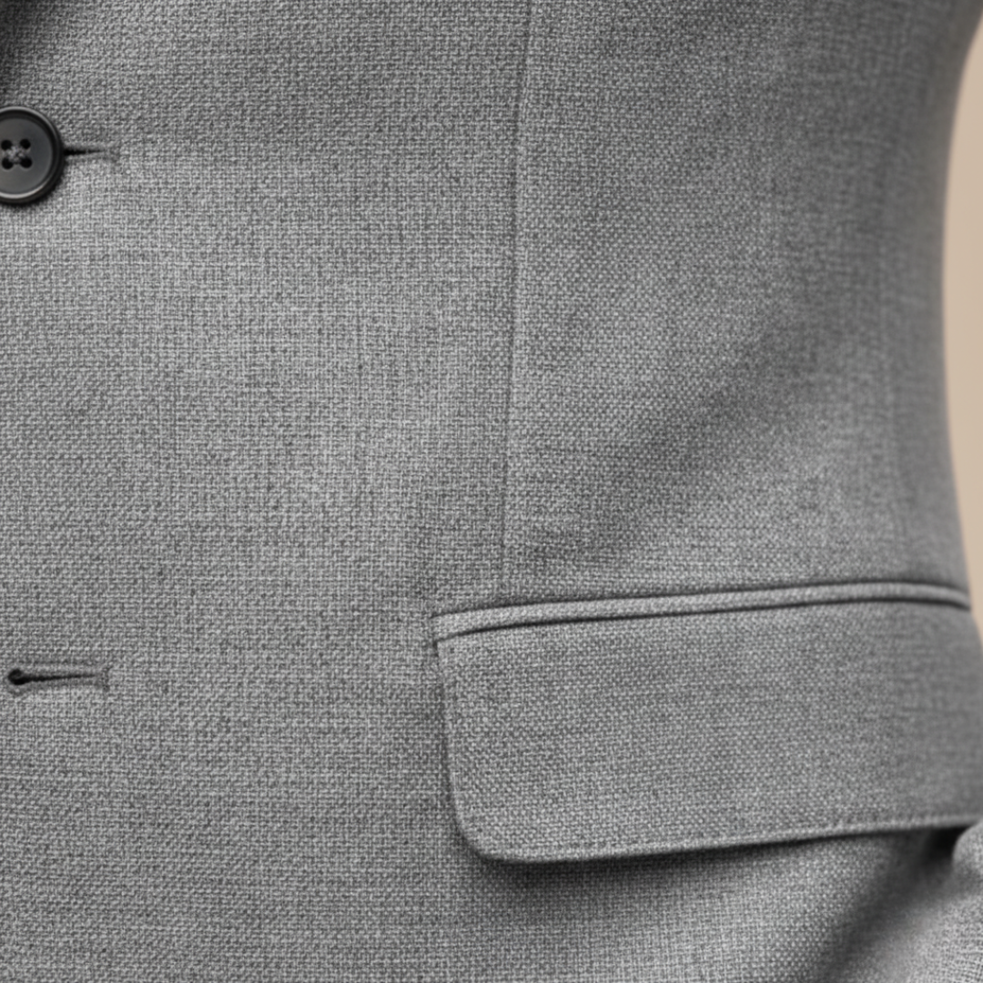 Men's Slim Fit Elegant Blazer for Smart Casual Occasions - 5