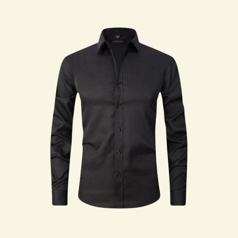 Men's Smart Casual Shirt with Contrast Button Detail
