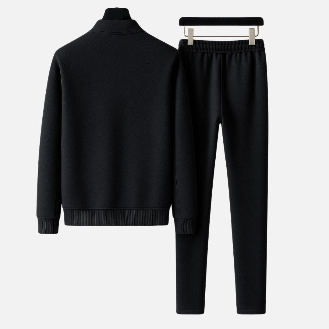Men's Smart Dress Tracksuit Set for Polished Casual Occasions - 4