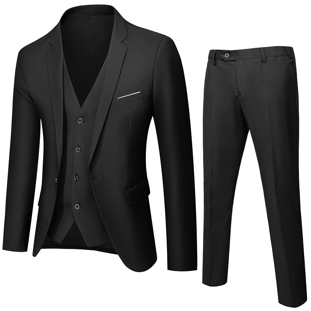 Men's Two-Piece Suit Elegant Slim Fit Wedding and Formal Events