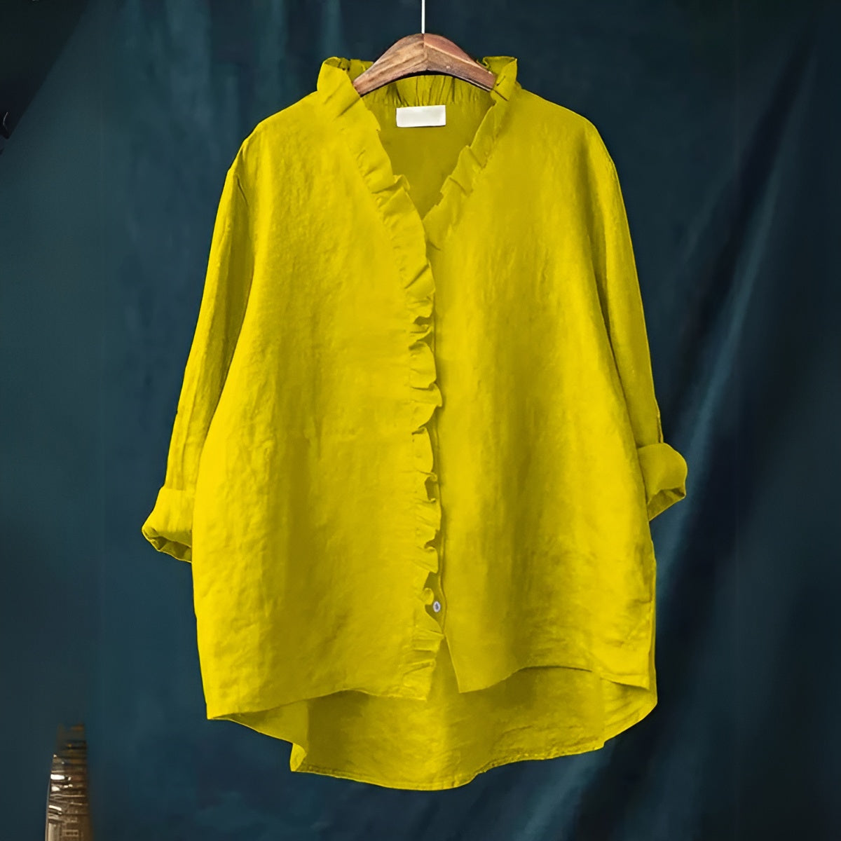 Women's Airy Lightweight Flowy Blouse Feminine Casual Summer Style