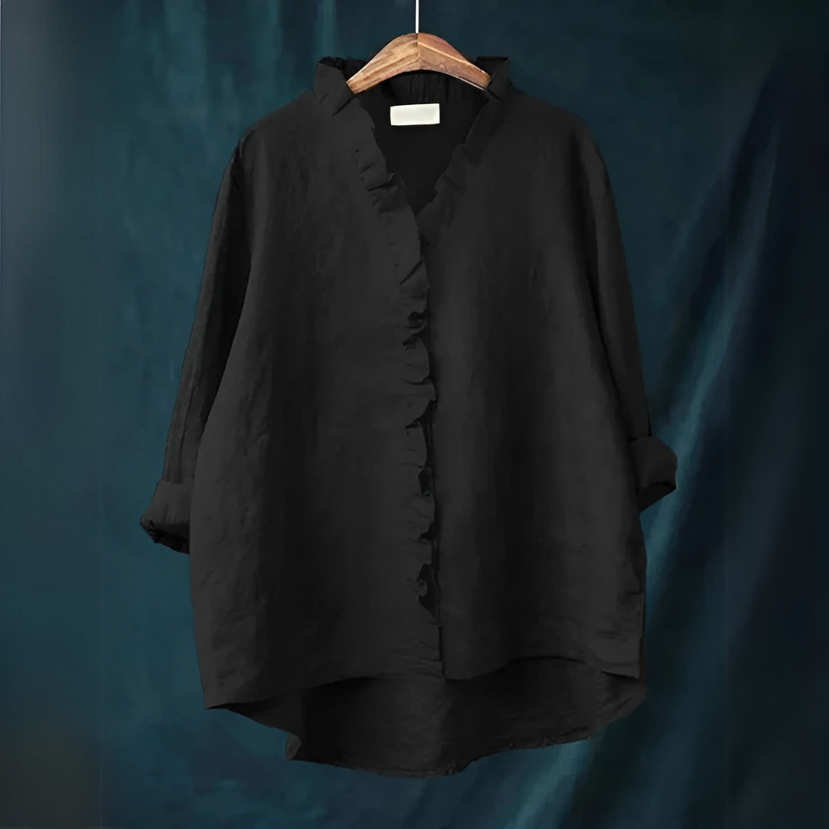 Women's Airy Lightweight Flowy Blouse Feminine Casual Summer Style